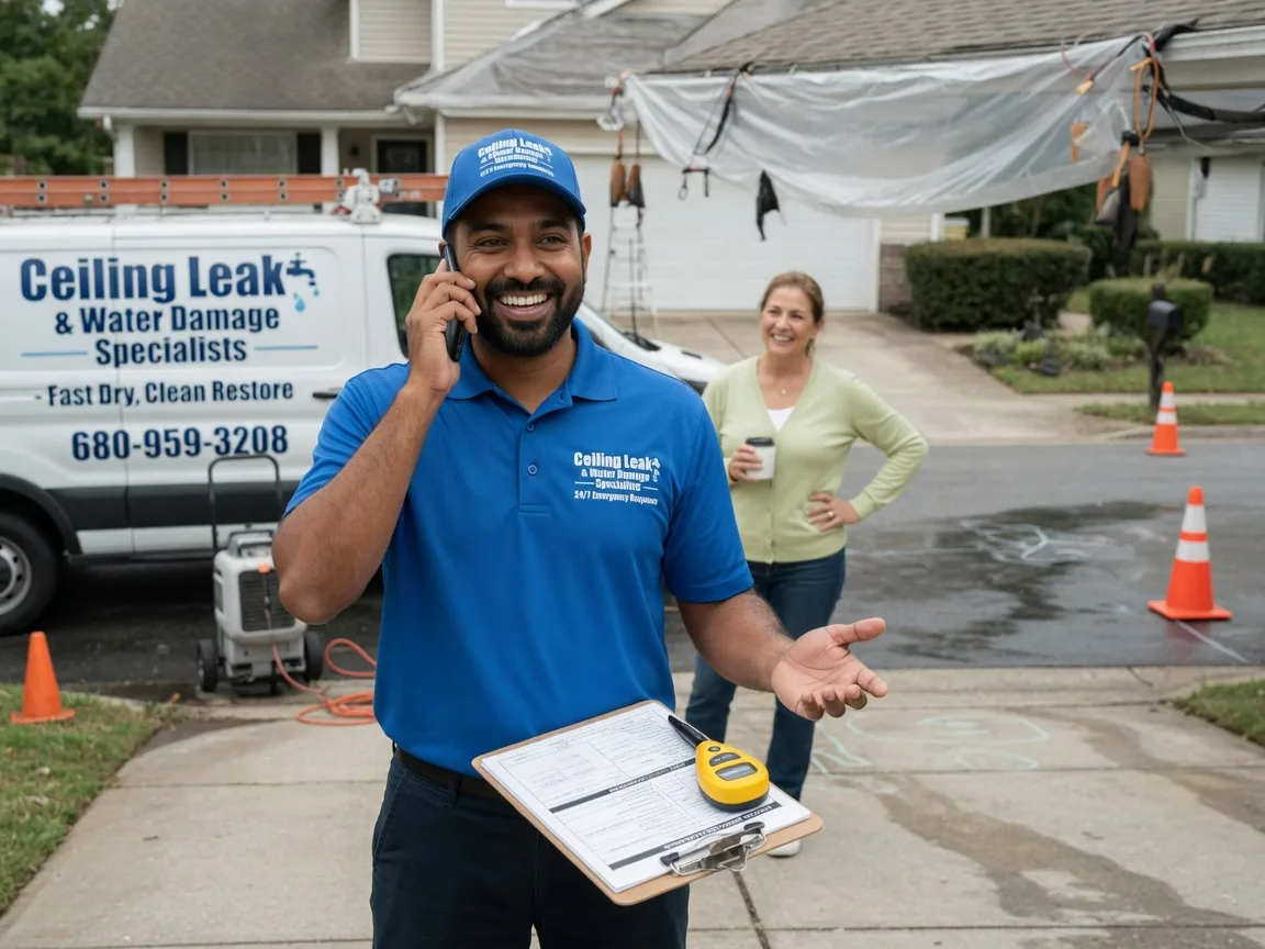 Ceiling Leak Cleanup Turners Station, KY FAQs